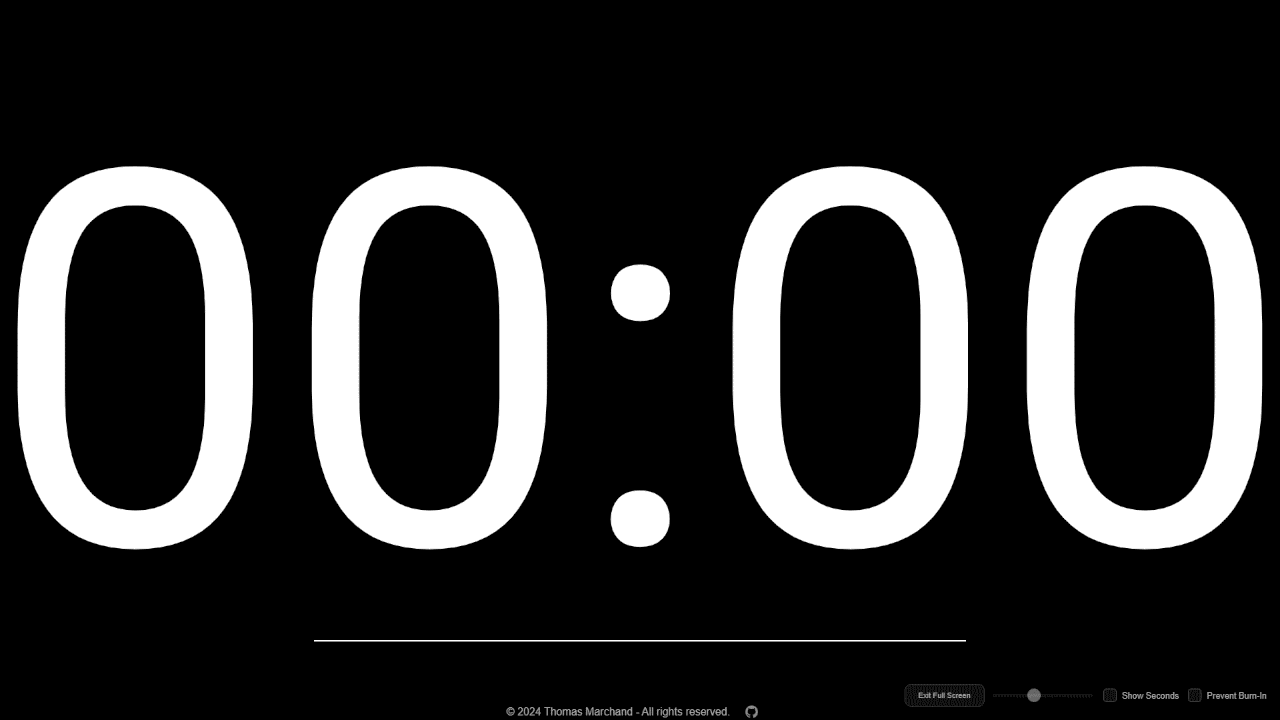 Web Clock